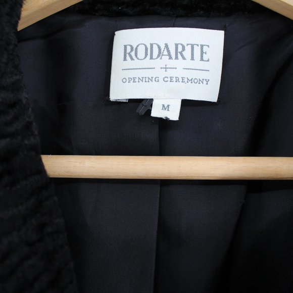 Black Tailored Blazer with Classic Collar - Picture 11 of 11